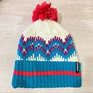 Patagonia Powder Town Unisex Pom Beanie Hat